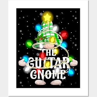 The Guitar Gnome Christmas Matching Family Shirt Posters and Art